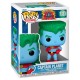 Figura Funko POP Capitán Planeta azul con cabello verde