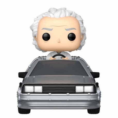Figura POP Rides Doc con máquina del tiempo