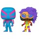 Blister de 2 figuras POP Spider-Man 2099 y Spider-Man India