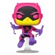 Figura POP Daredevil Exclusive de Funko en colores vibrantes, 9cm