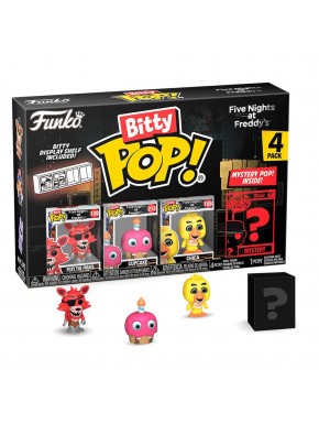 Blister de 4 figuras Bitty POP Five Nights at Freddy's