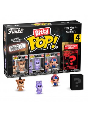 Blister de 4 figuras Bitty POP Five Nights at Freddy's