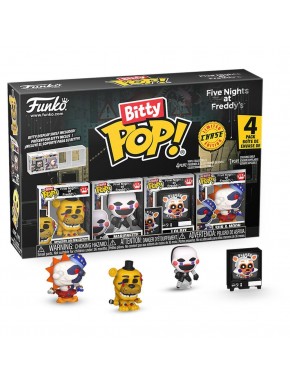 Blister con 4 figuras Bitty POP Five Nights at Freddy's