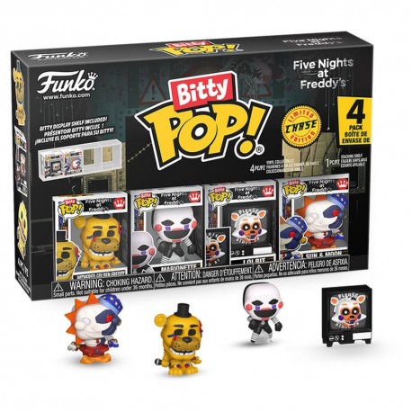 Blister con 4 figuras Bitty POP Five Nights at Freddy's