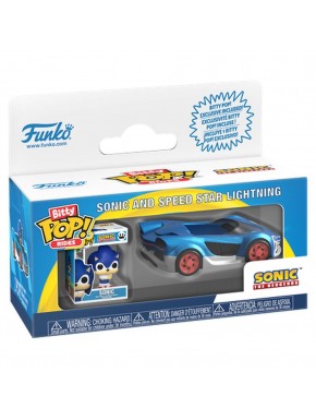 Figura Funko Bitty POP Ride Sonic y Speed Star