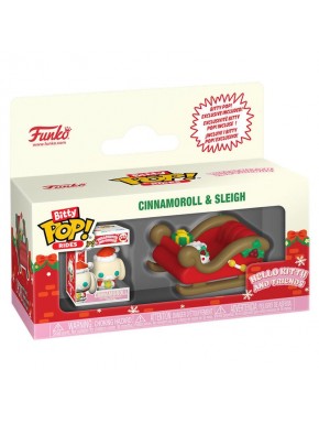 Figura Bitty POP Ride Cinnamoroll y Trineo
