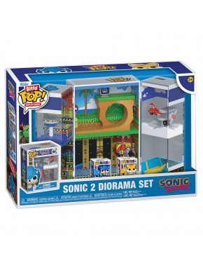Diorama Bitty POP Boxes Sonic 2 de Funko