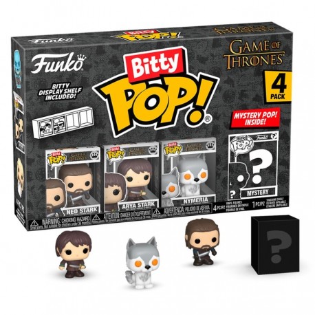 Blister de 4 figuras Bitty POP de Juego de Tronos