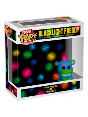 Figura Bitty POP Deluxe Blacklight Freddy en caja