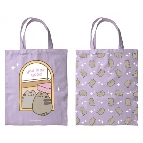 Bolsa de tela Pusheen 40 x 35 cm con diseño adorable