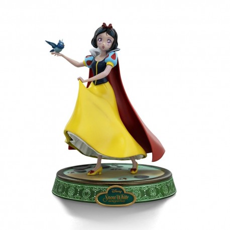 Estatua de Blancanieves 17 cm con pajarito azul