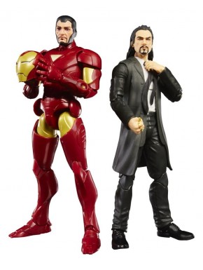 Figuras de ação de Iron Man e Mandarin de 15 cm da Marvel