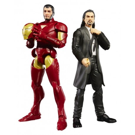 Figuras de acción de Iron Man y Mandarin de 15 cm de Marvel