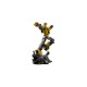 Estatua Bumblebee Transformers de 30 cm en pose dinámica