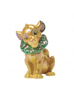 Figura navideña de Simba de Disney por Enesco