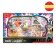 Blister cartas Mega Lucario EX TCG con figura y sobres