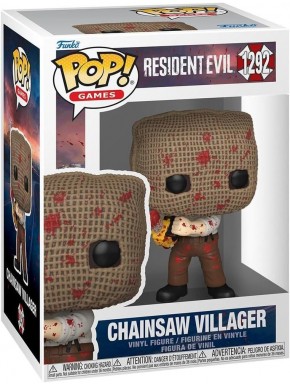 Figura Funko Pop Chainsaw Villager Resident Evil
