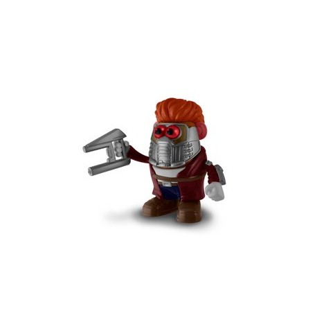 Figura Mr. Potato Star Lord 15 cm com capacete e jaqueta