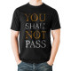 T-shirt le Seigneur des Anneaux, Vous ne devez Pas Passer