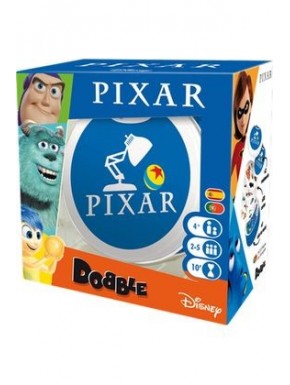 Boîte du jeu de société Dobble Pixar