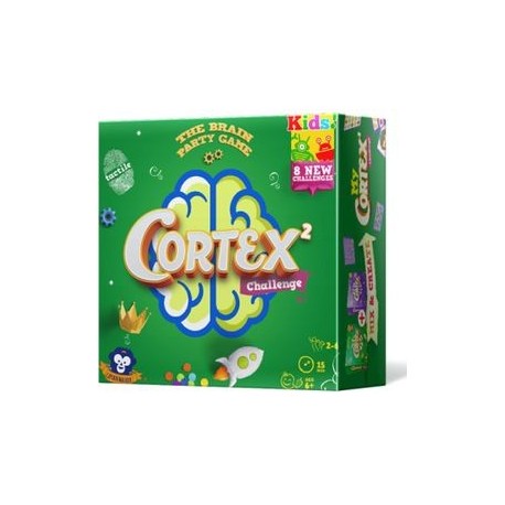 Boîte de jeu de société Cortex 2 Kids d'Asmodee