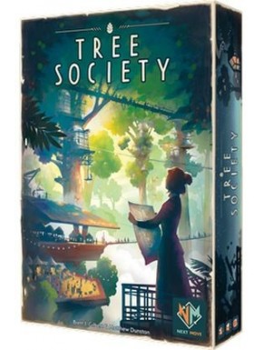 Couverture et pièces du jeu de société Tree Society