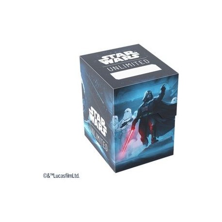 Caixa de Baralho Soft Crate Darth Vader Star Wars Unlimited