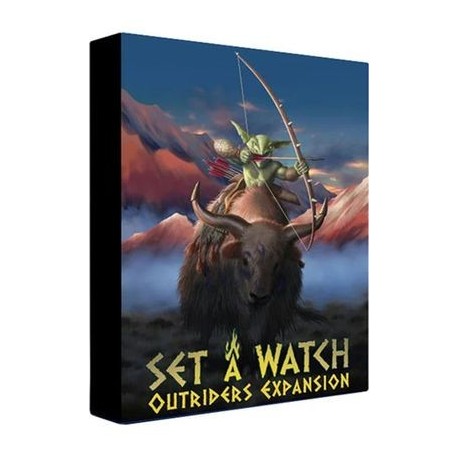 Caixa do jogo de tabuleiro Set A Watch: Outriders JDM Exp