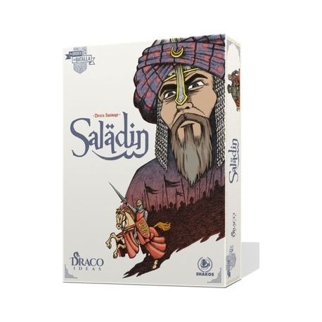 Boîte du jeu de société Saladin par Draco Ideas