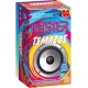 Caja del juego de mesa Hitster Temazos JDM con tarjetas musicales.