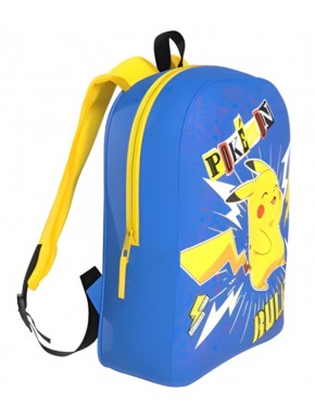 Mochila azul de Pikachu de Pokémon de 30 cm