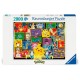 Caixa de puzzle de 2000 peças de Pokémon da Ravensburger