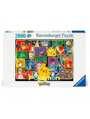 Caja de puzzle de 2000 piezas de Pokémon de Ravensburger
