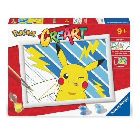 Kit de pintura CreArt Pikachu da Ravensburger