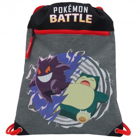 Sac Pokémon Battle avec Gengar et Snorlax