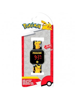 Reloj LED de Pikachu con pantalla digital