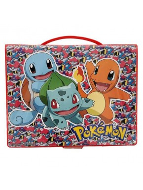 Maletín de actividades Pokémon con personajes y accesorios