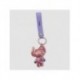 Porte-clés 3D rose de Stitch Angel