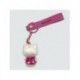 Llavero 3D de Hello Kitty en rosa con cinta grabada