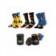 Chaussettes X-Men Marvel en pack de 3 designs