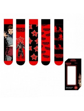 Pack de calcetines Stranger Things con diseño temático