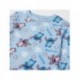 Pijama longo azul com estampa do Stitch