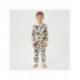 Pyjama enfant Marvel en polaire avec personnages iconiques