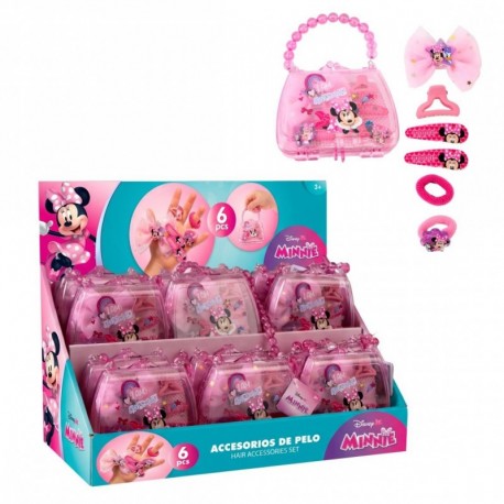 Set de beauté Minnie Mouse dans un sac rose