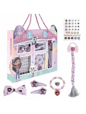 Coffret beauté Gabby's Dollhouse avec accessoires colorés