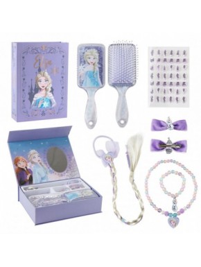 Caja de accesorios y set de belleza Frozen con Elsa