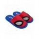 Chaussons Spiderman enfant en rouge et bleu