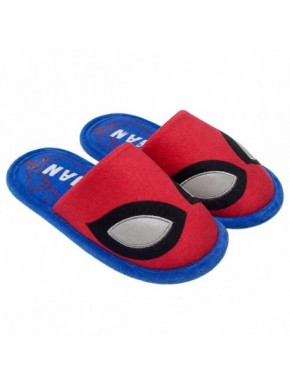 Chaussons Spiderman enfant en rouge et bleu