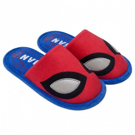 Chaussons Spiderman enfant en rouge et bleu