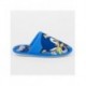 Pantufas abertas azuis do Sonic para crianças